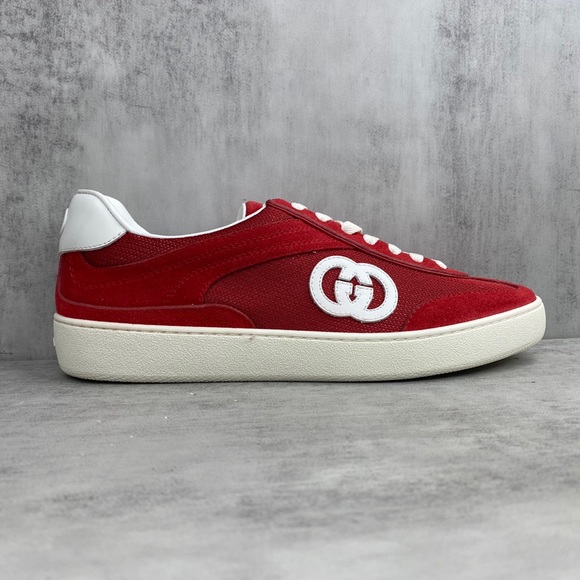 ❤️❤️Women's Red Gucci Sneakers - Picture 6 of 8